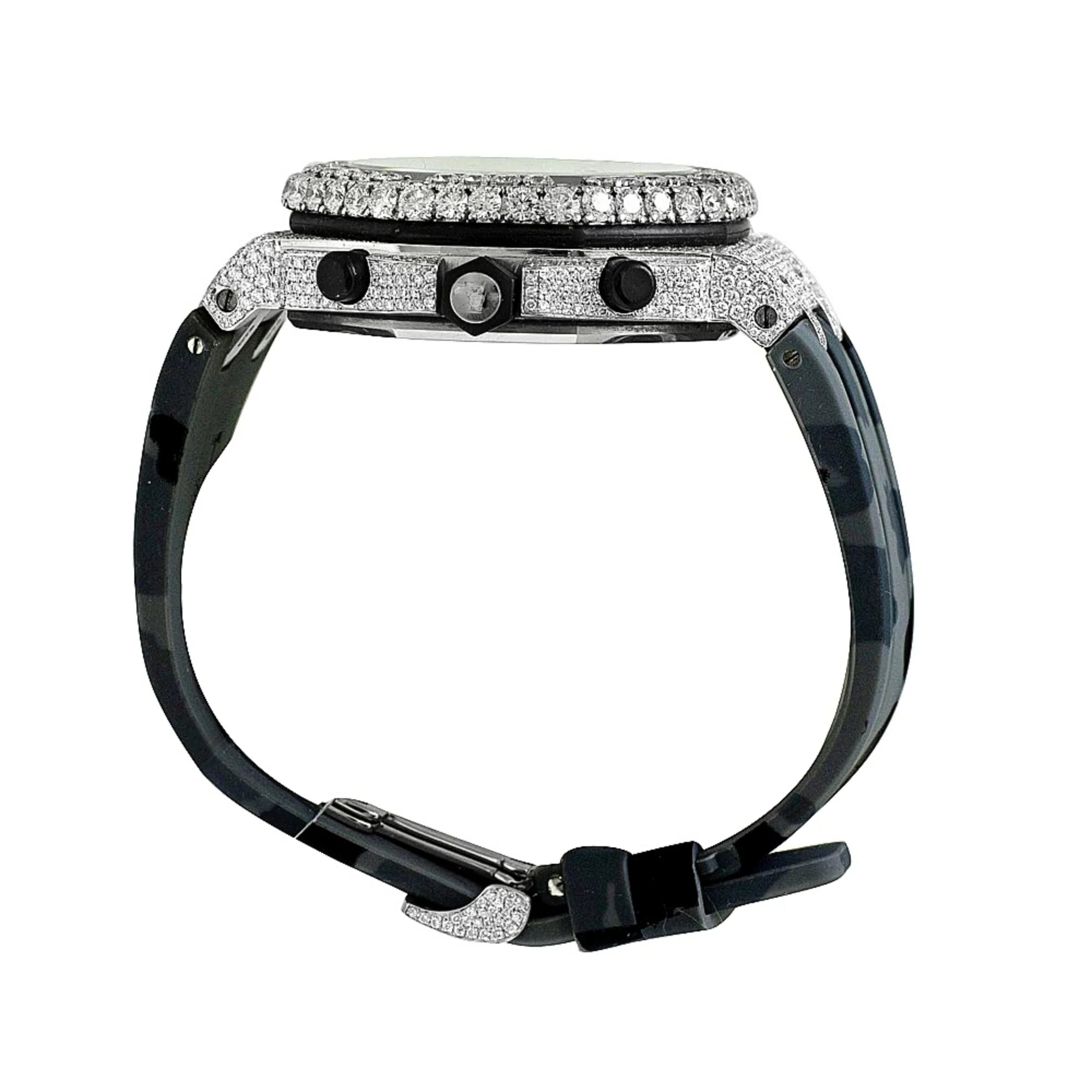 Diamond Lab Grown Iced Out Watch - Family Hub