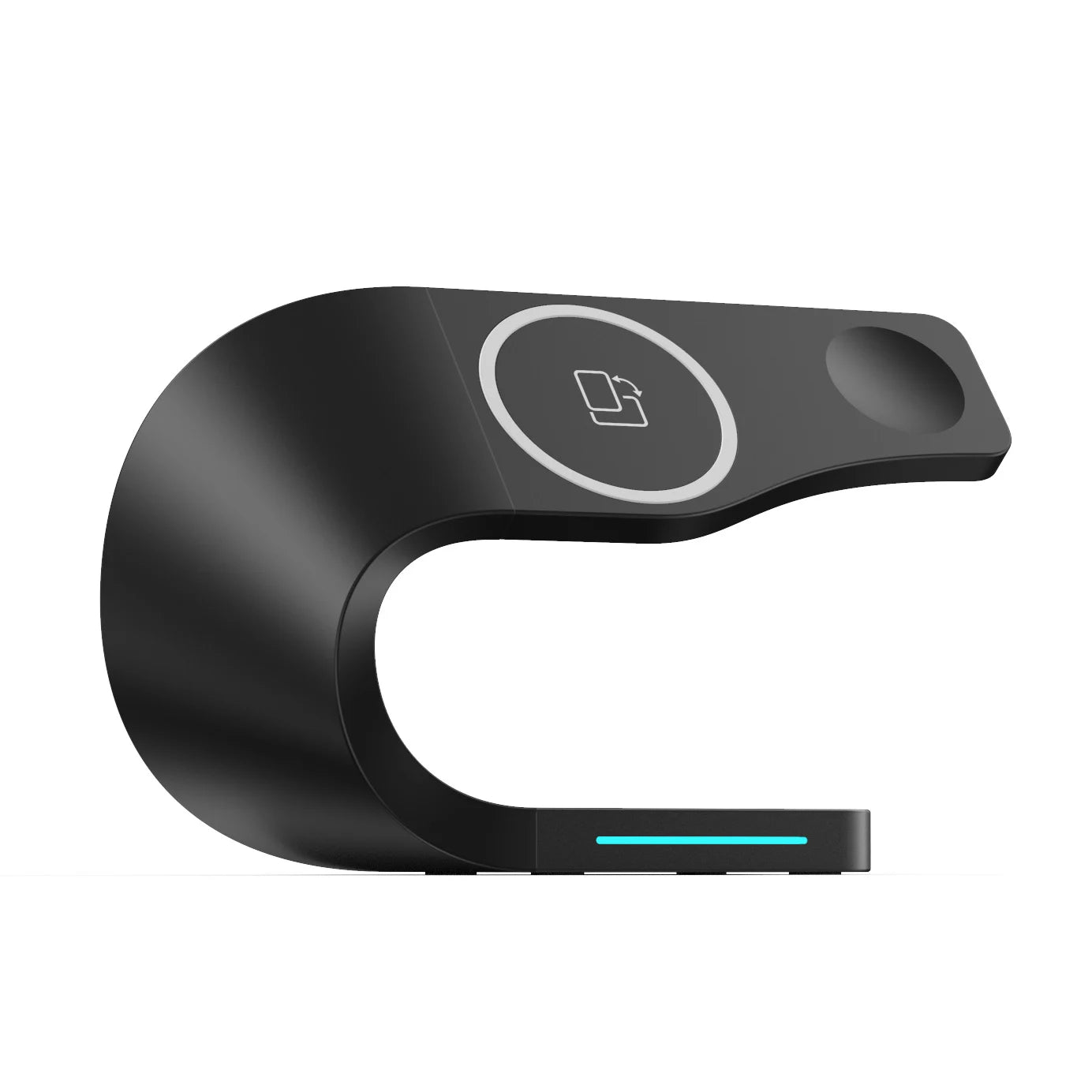 4 - in - 1 Portable Magnetic Wireless Charger Stand PD OTP Compatible Smart Watch Earphones Laptop Desk Charging Solution Devices - Family Hub