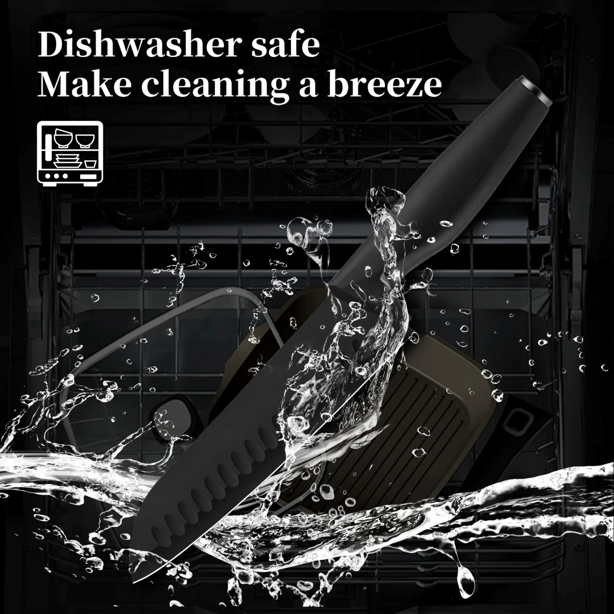 15 pieces kitchen stainless steel knife set, multi - purpose, ergonomic for long - term use without getting tired, all - round cutting - Family Hub