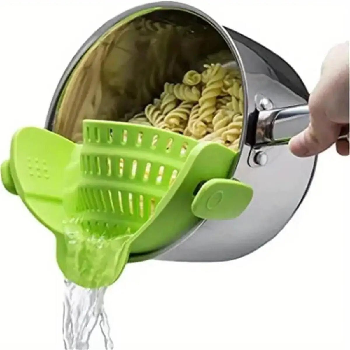 1pc, Strainer, Pot Strainer, Adjustable Clip On Strainer For Pots Pans And Bowls, Kitchen Pot Strainer - Family Hub